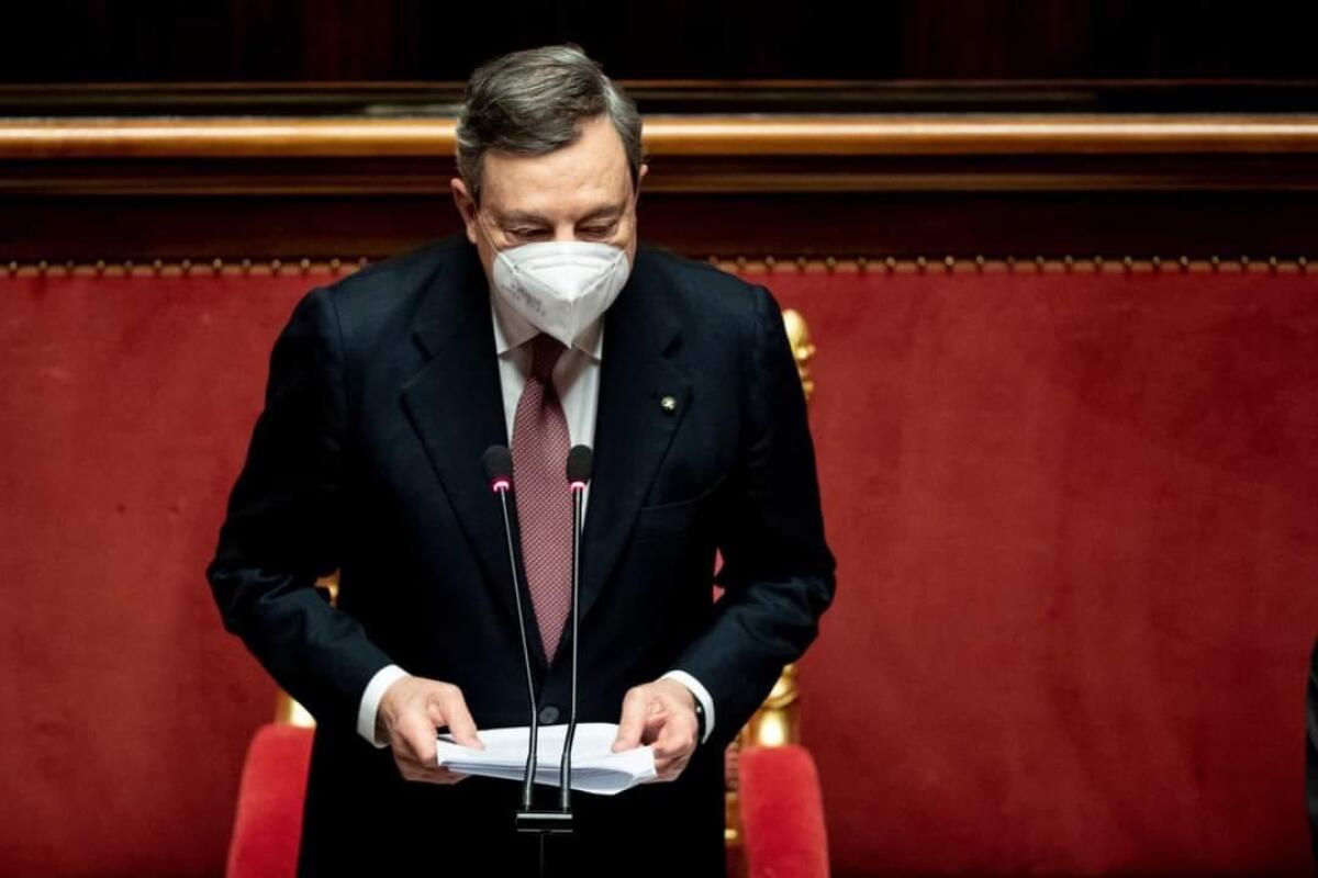 Draghi: “siamo pronti, dopo Pasqua” -