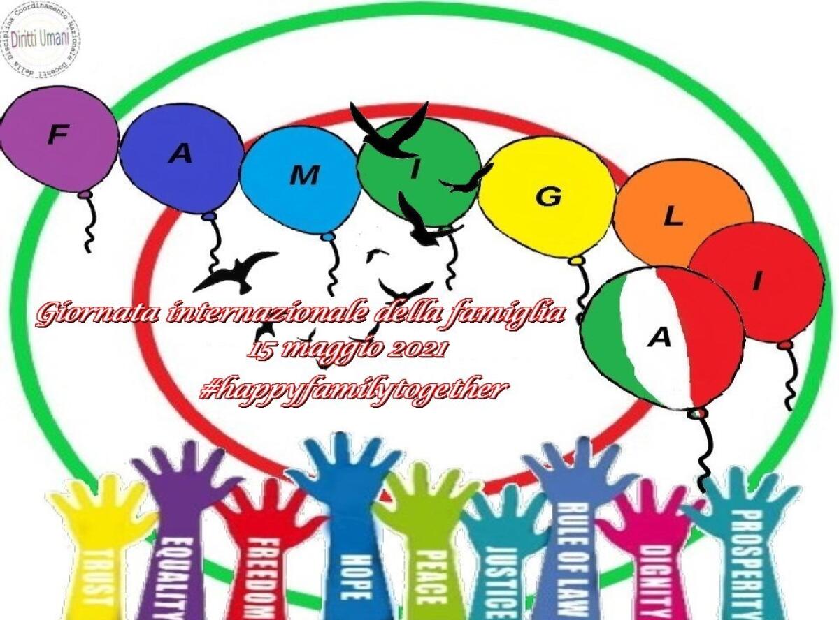 Il Coordinamento Nazionale Docenti della disciplina dei Diritti Umani vuole ricordare che il prossimo 15 maggio si celebra la Giornata internazionale delle famiglie - 