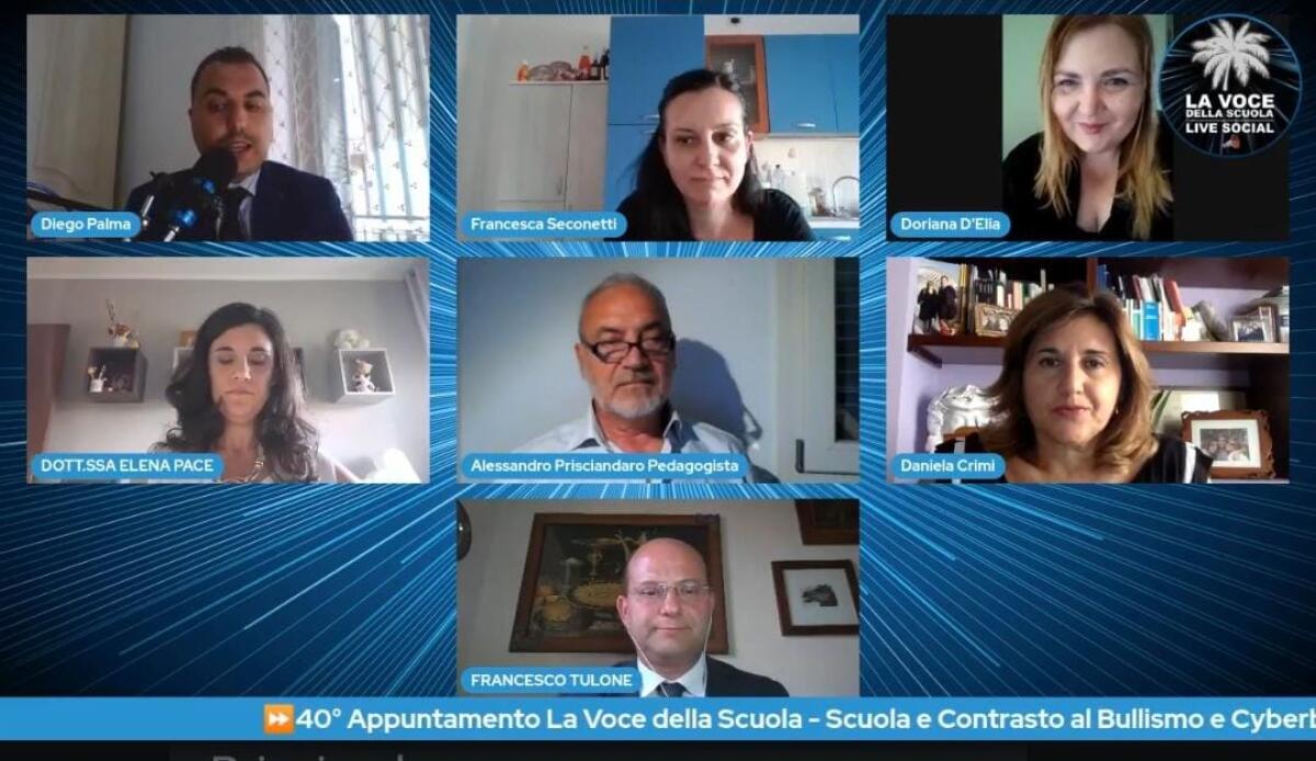 40esima puntata de La Voce della Scuola Live dedicata al bullismo e al cyberbullismo -