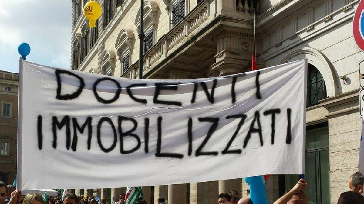 «Cattedre negate!», è l’urlo dei docenti immobilizzati siciliani -