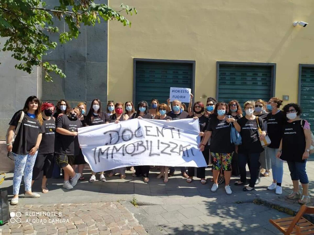 Il Presidente del Coordinamento Nazionale Docenti Immobilizzati Doriana D'Elia, afferma: "Caserta espugnata!" - 