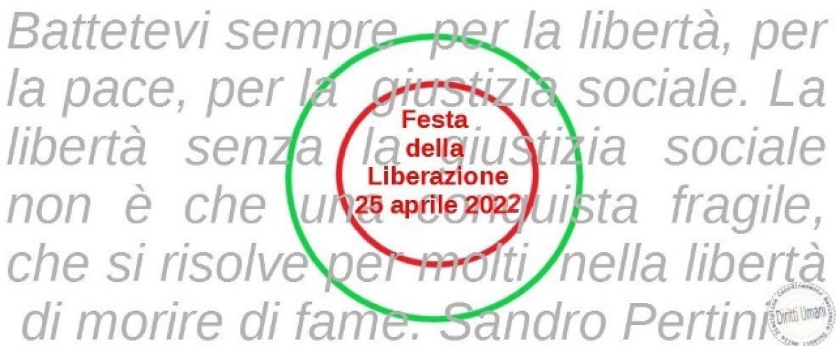 25 aprile, Festa della Liberazione - 