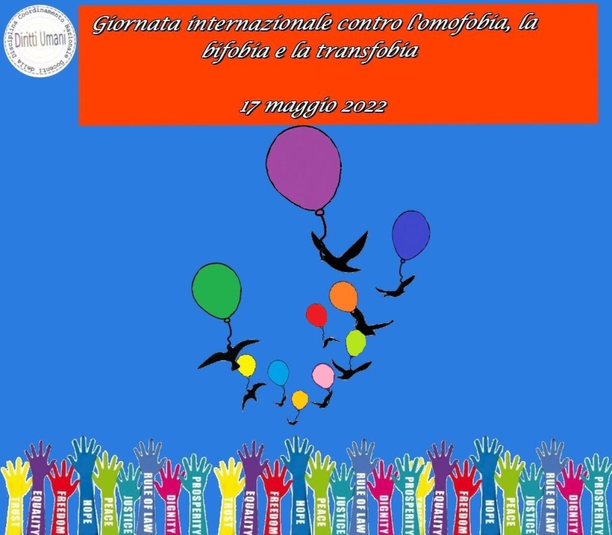 Giornata internazionale contro l'omofobia, la bifobia, la transfobia - 