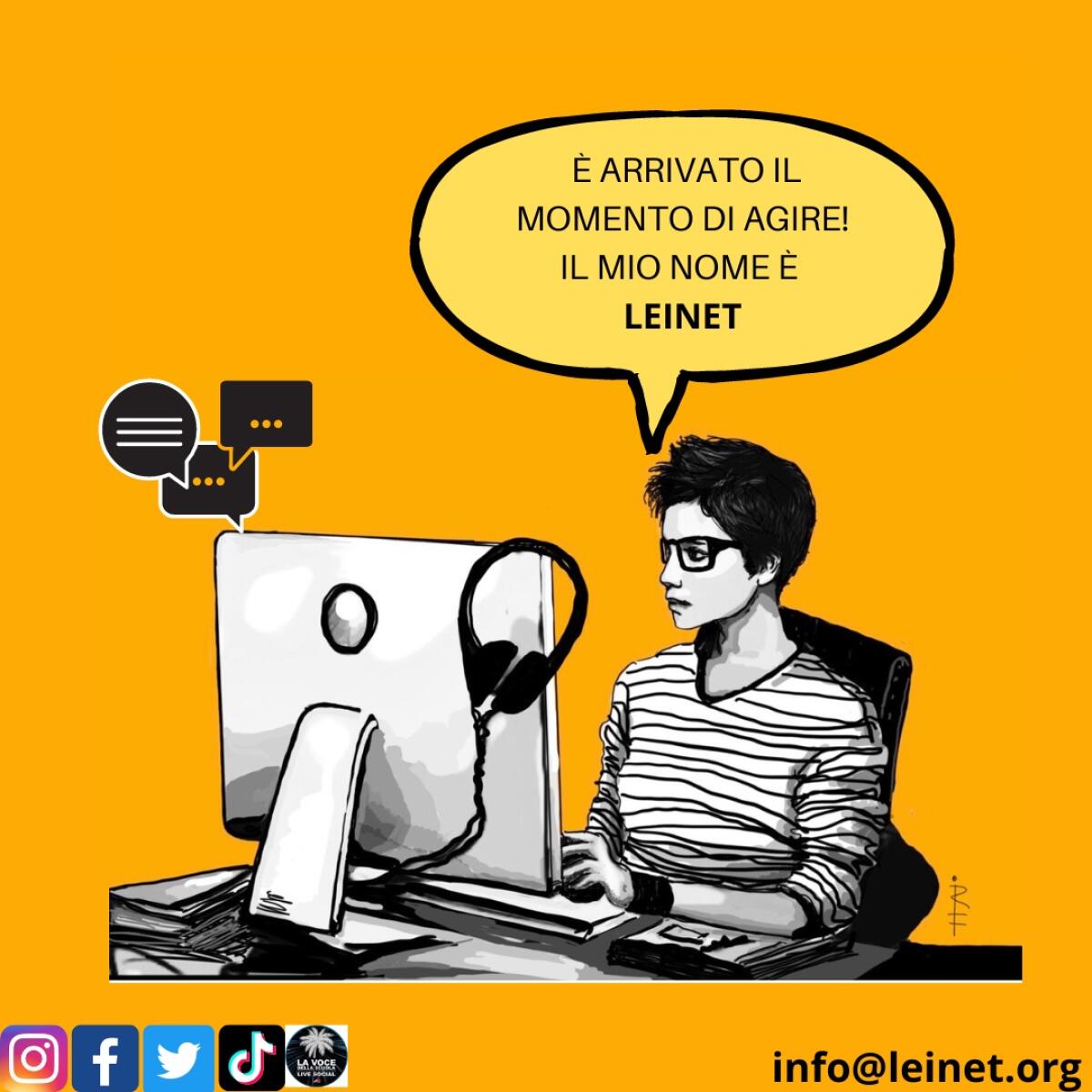 Presentazione del progetto culturale Leinet e dossier sul concorso della scuola - 