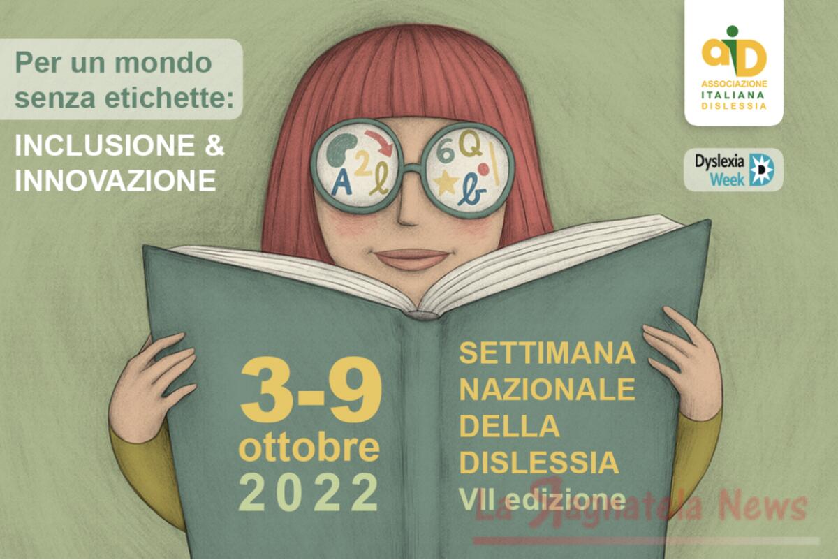 3-9 ottobre 2022 VII Edizione della Settimana Nazionale della Dislessia - 
