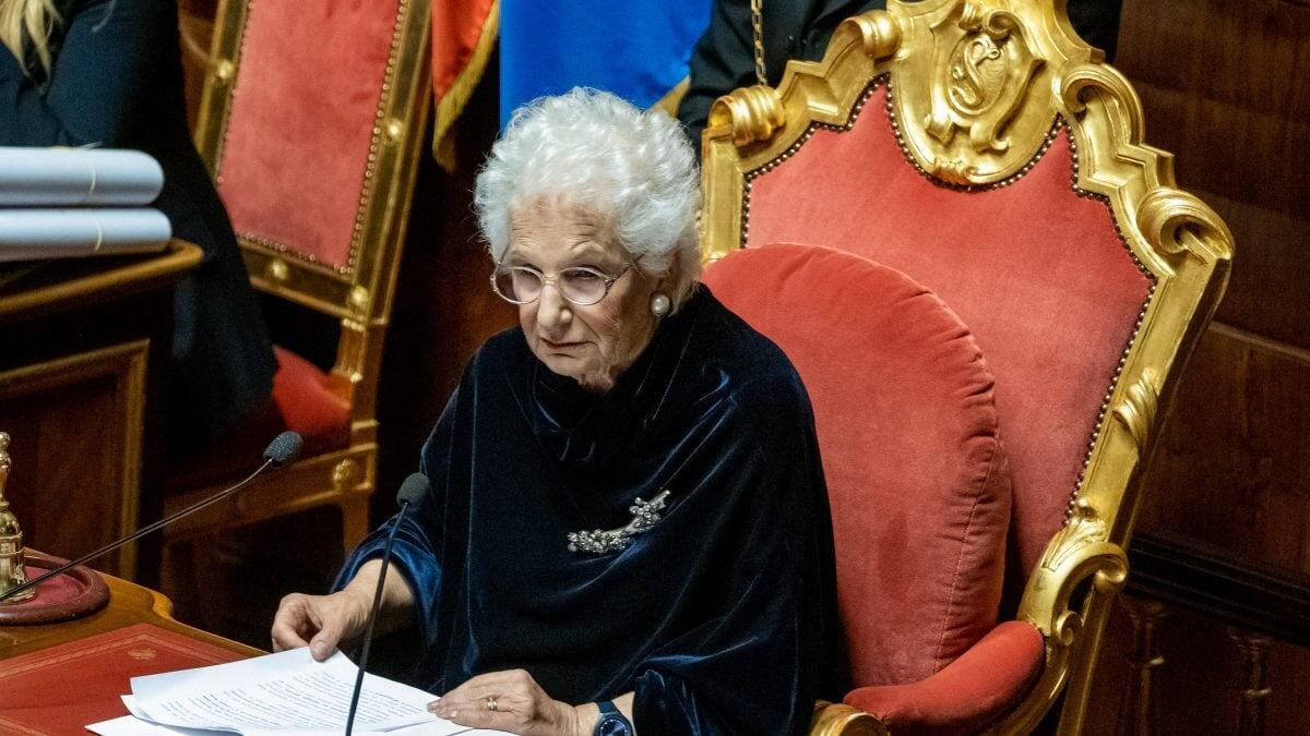 Al Senato Liliana Segre ha presieduto la prima seduta di palazzo Madama in quanto senatrice anziana -