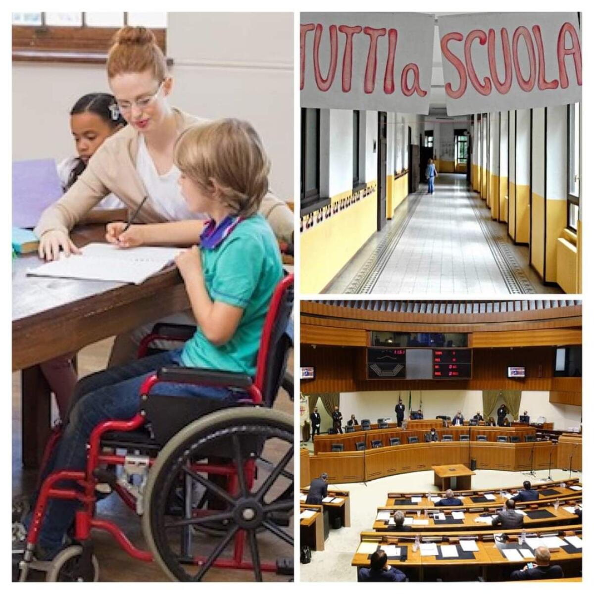 Scuola e disabilità: Il Consiglio Regionale della Sardegna approva adesso l’integrazione dei fondi per l’indispensabile supporto organizzativo per gli studenti e studentesse con disabilità di tutta la Sardegna - 