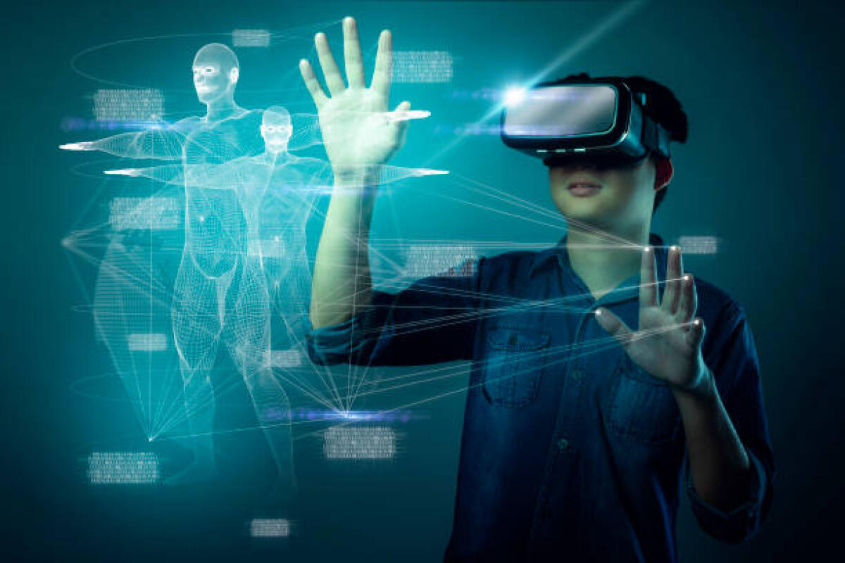 La scuola del futuro passa dallo spazio dell’anima… - smart attractive asian man vr with examine human body system health and technology ideas concept