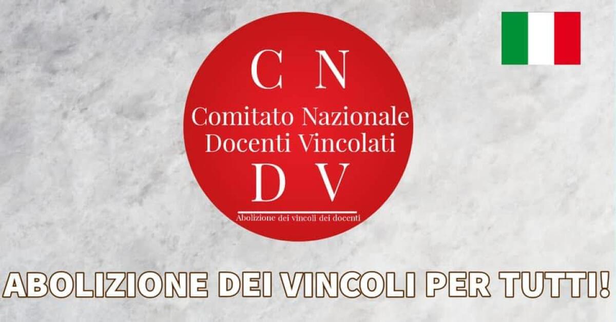 Angela Mancusi portavoce del Comitato Nazionale dei Docenti Vincolati: “Se un vincolo deve essere imposto, deve essere scritto nei bandi prima di sostenere un concorso, mai dopo.” -