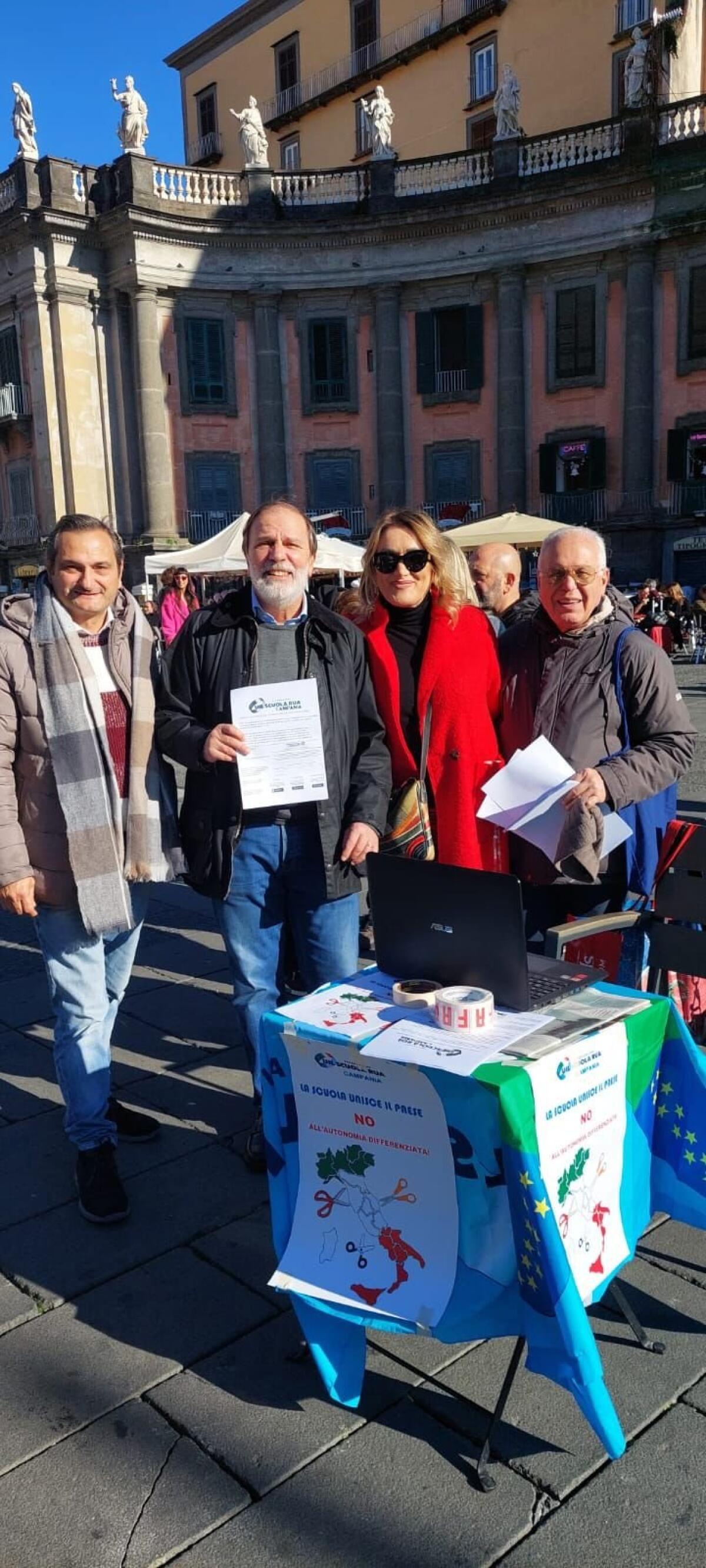 Uil e Uil Scuola Campania: "Raccolte firme contro l'autonomia differenziata: Lo Stato non acuisca le differenze tra Nord e Sud del Paese" - 