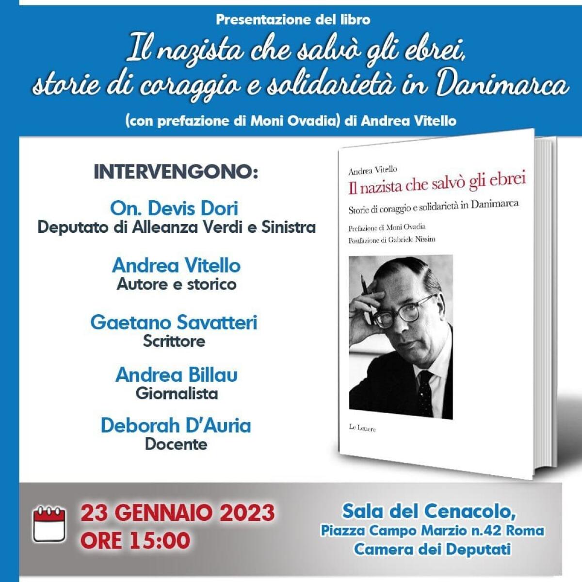 Il nazista che salvò gli ebrei di Andrea Vitello -