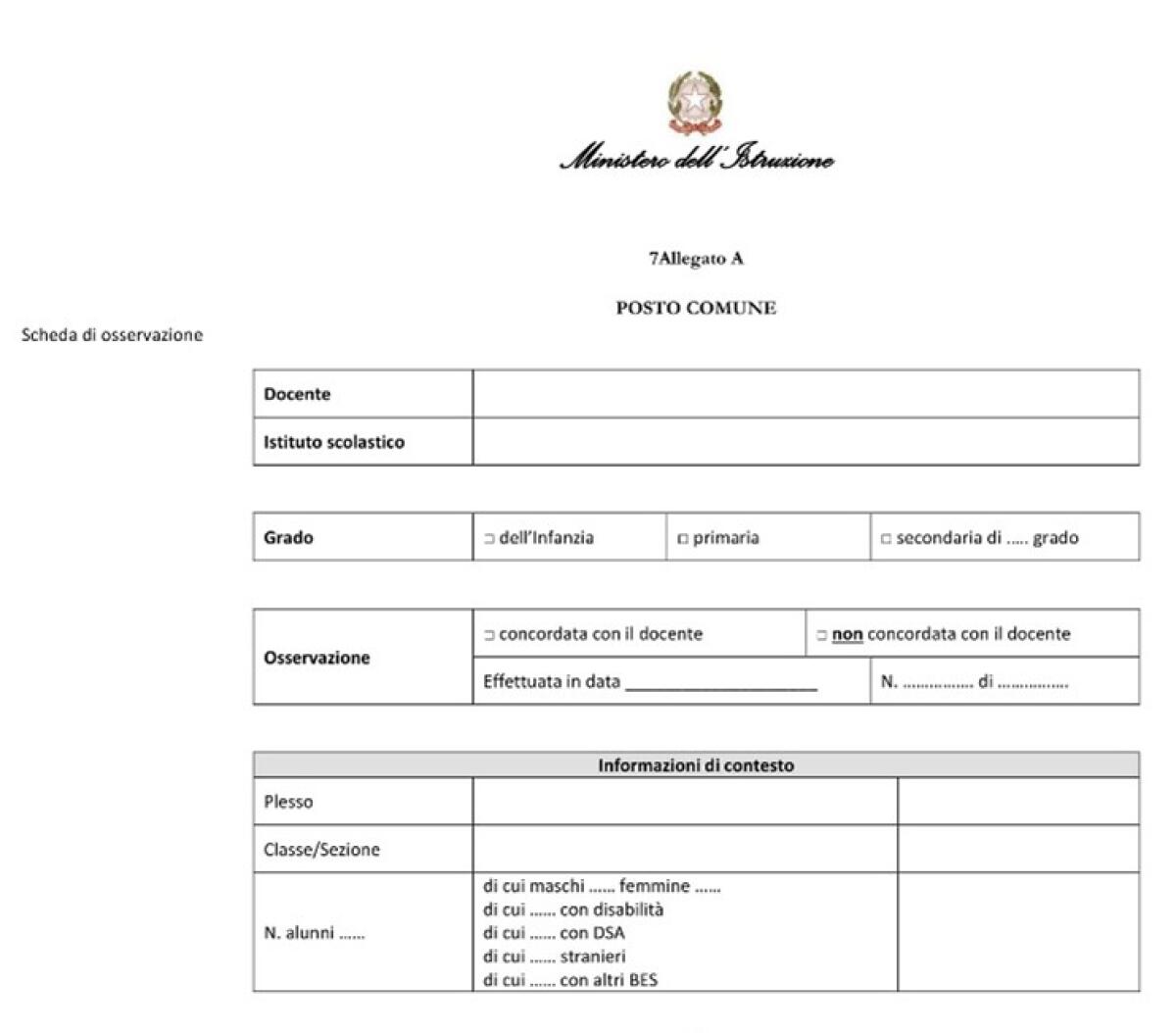 Anno di prova 2023: Novità -