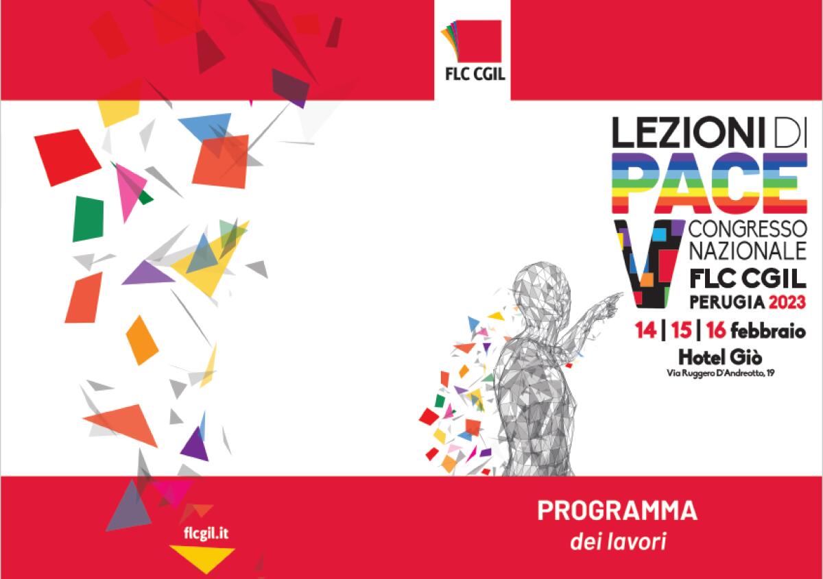 A Perugia da domani il congresso FLC CGIL. Parisi e Landini nella prima giornata - 