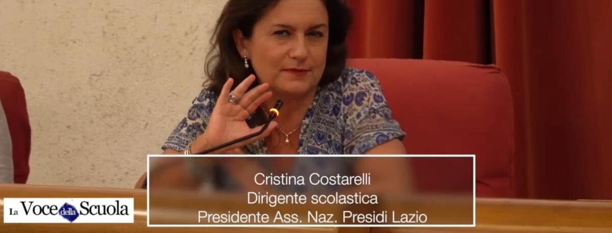 Costarelli (ANP Lazio): "Presupposto all'idea che sia necessaria una valutazione dei docenti è sicuramente quello che è altrettanto necessaria quella dei dirigenti" - 