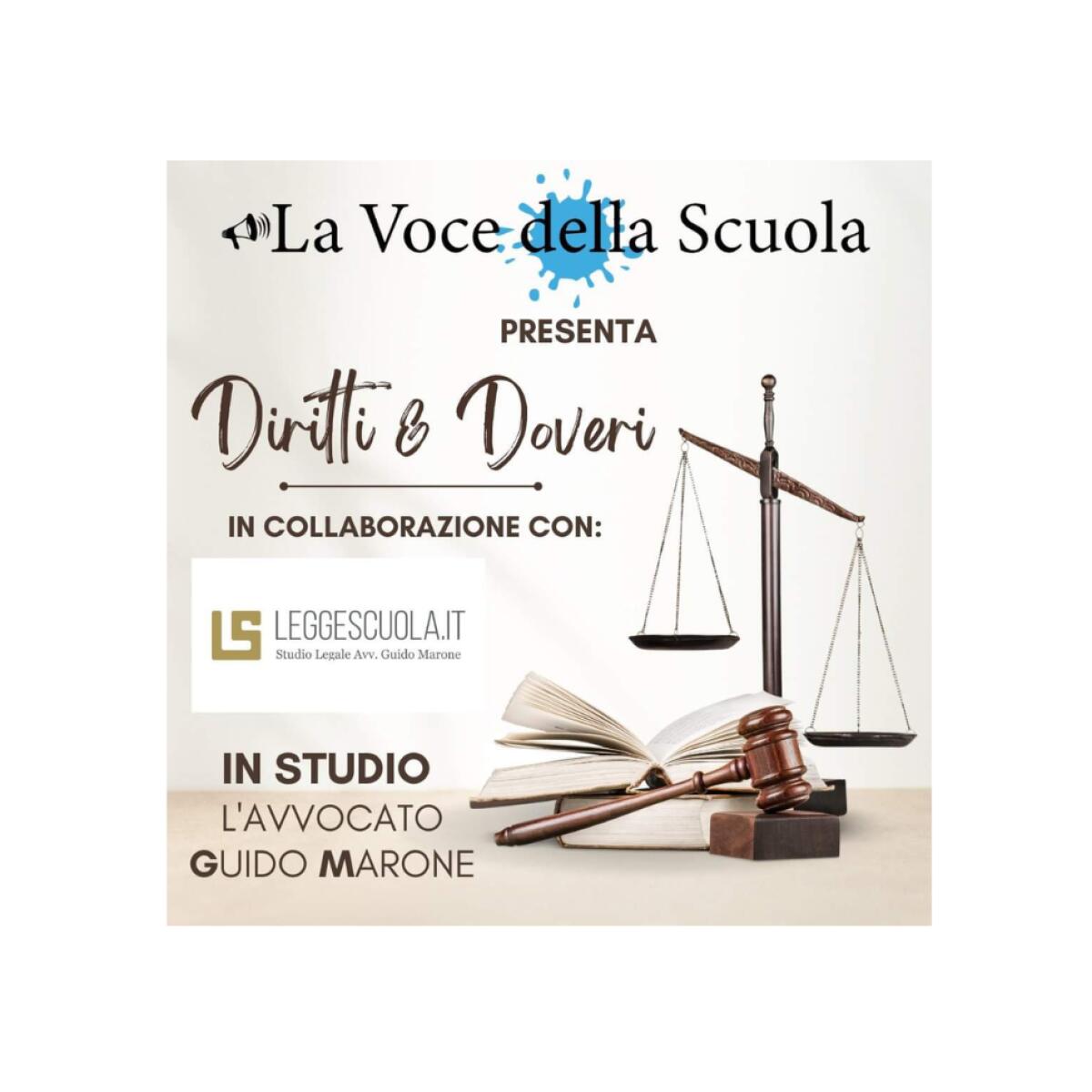 Diritti e doveri con l’avv. Guido Marone: Carta docente, chi ne ha diritto? -
