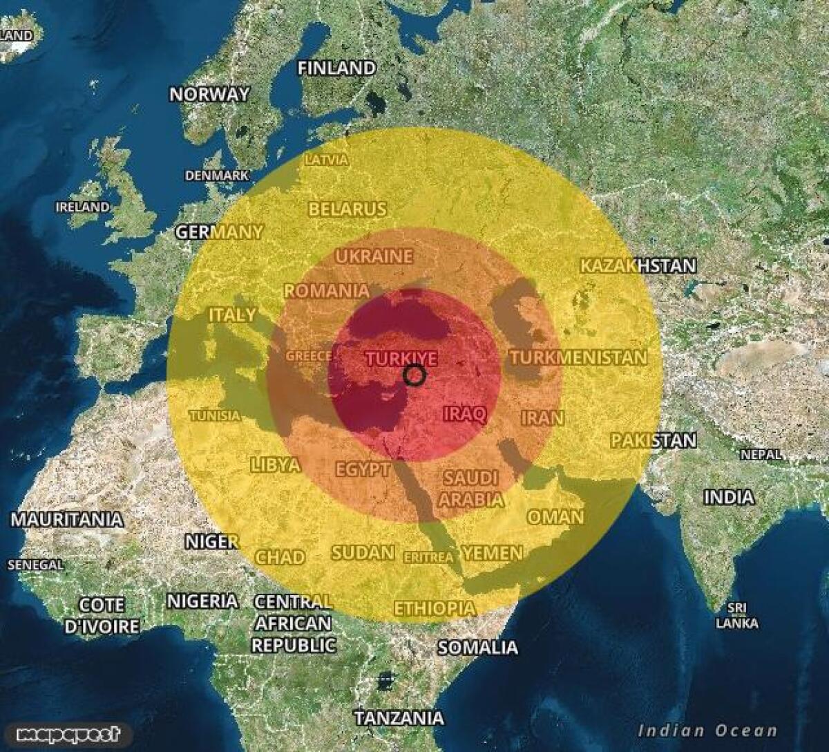 Terremoto in Turchia. CNDDU esprime la propria vicinanza al popolo turco - 