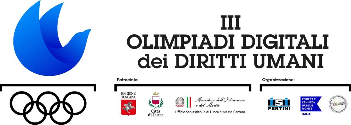 III Edizione delle Olimpiadi Digitali dei Diritti Umani tanti premi. USP di Massa Rosa e Lucca, Regione Toscana e Comune di Lucca patrocinano l'evento - 