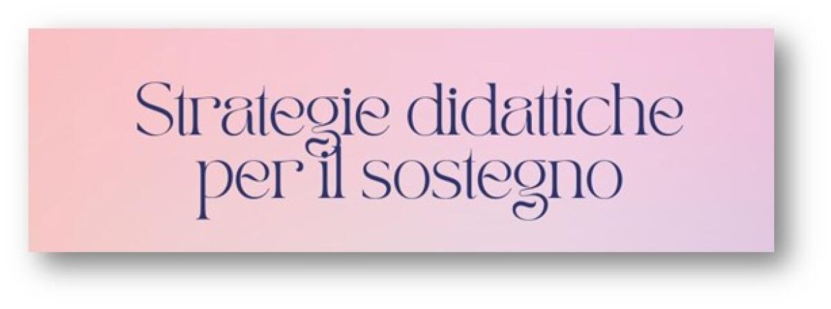 Nuovo appuntamento sull’anno di prova: Strategie didattiche per il sostegno -