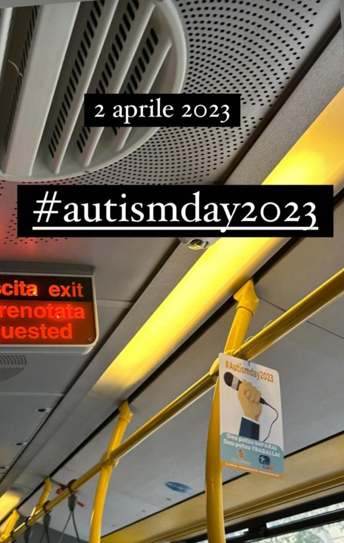 CTM Cagliari, trasporto pubblico e sensibilizzazione dell'opinione pubblica: "Per la Giornata Mondiale della consapevolezza sull'Autismo non poteva mancare un'iniziativa importante" -