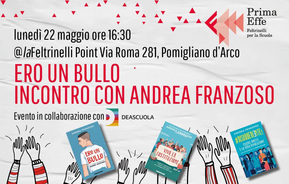 La libreria Feltrinelli di Pomigliano d'Arco, lunedì 22 maggio ha organizzato un'iniziativa di formazione gratuita certificata Deascuola rivolta ai docenti -
