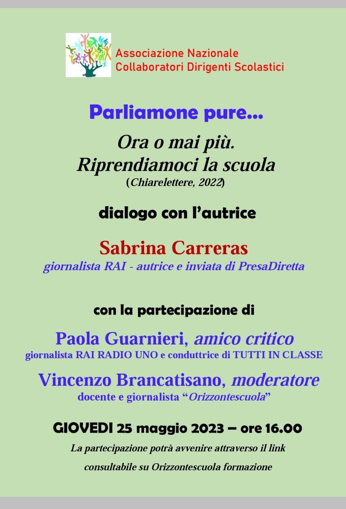 Rosolino Cicero Ancodis: Terzo appuntamento con il meeting online “Parliamone pure” organizzato da Ancodis in collaborazione con Orizzontescuola - 