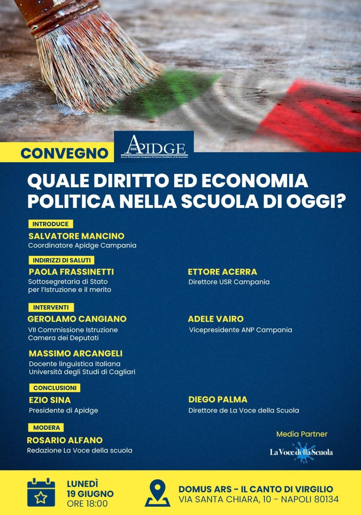 Quale diritto ed economia politica nella scuola di oggi? -