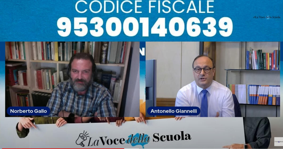 Diretta con A. Giannelli, proposte poco praticabili - 