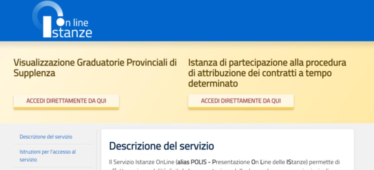 Piattaforma supplenze GPS docenti 2023/24 attiva dalle ore 9.00 del 17 luglio -
