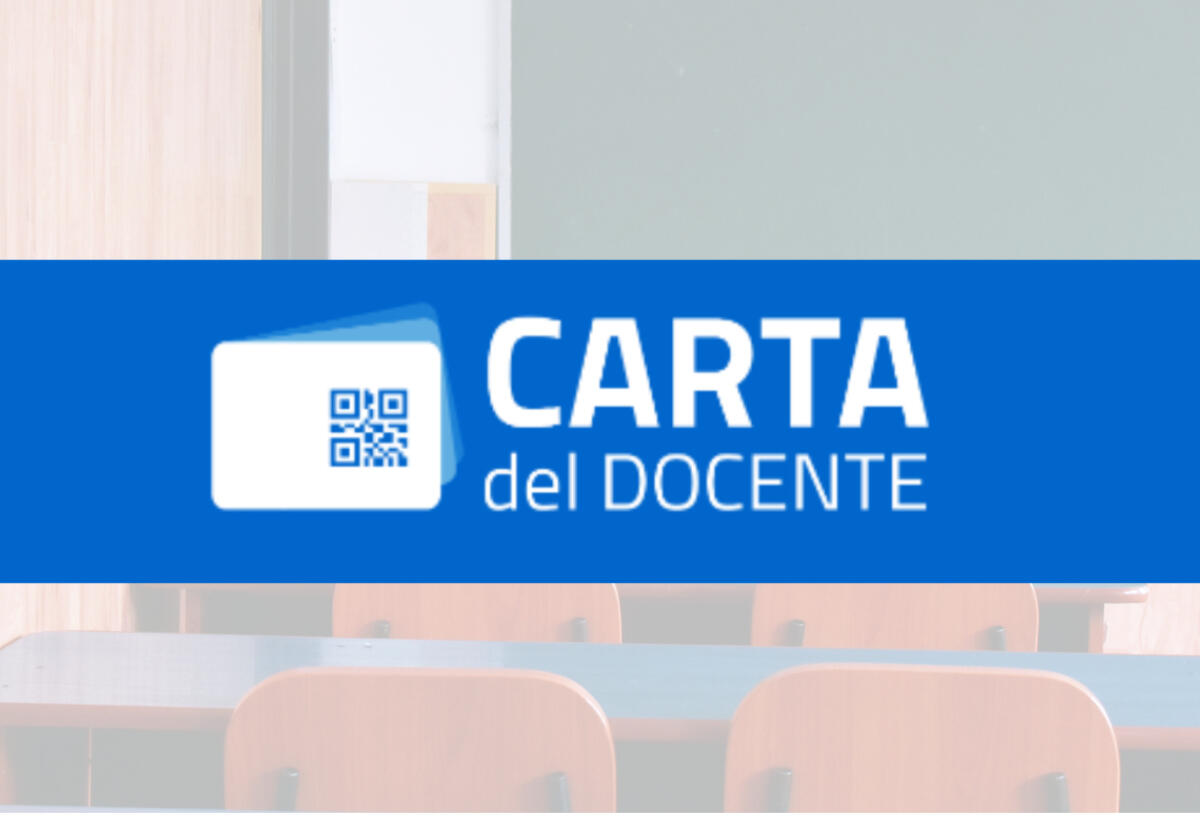 Carta del docente solo per i supplenti al 31 agosto e solo per il 2023 - 