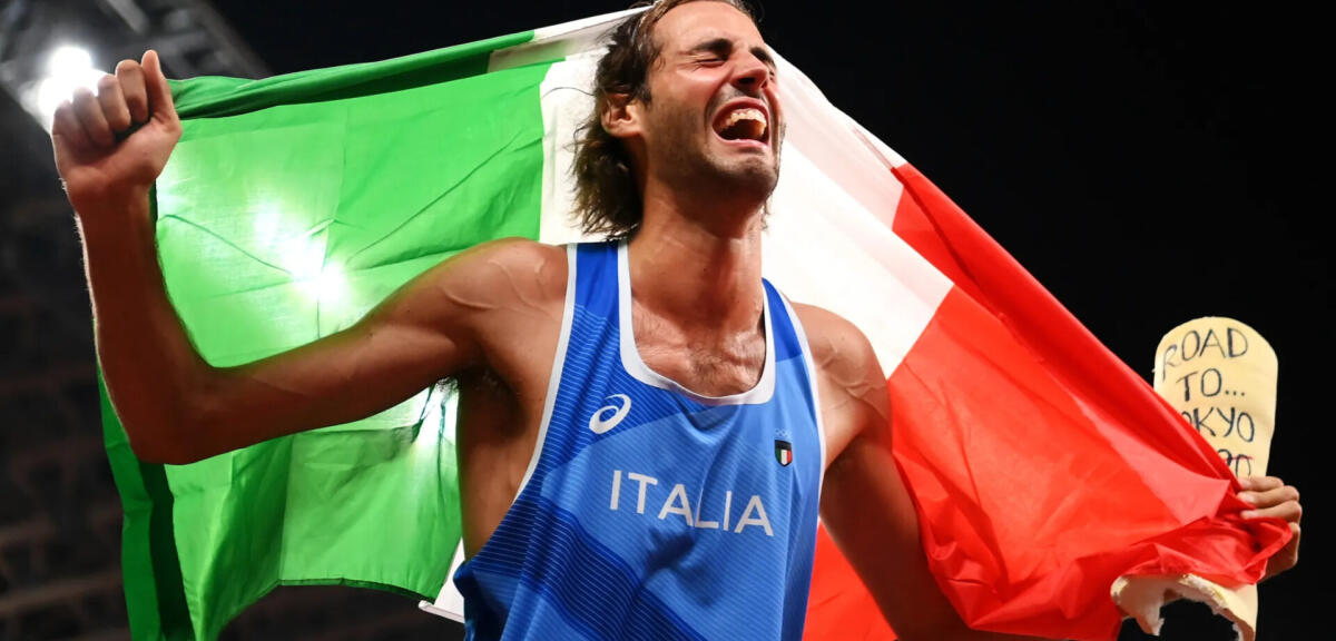 Gianmarco "Gimbo" Tamberi è oro mondiale nel salto in alto - Gianmarco Gimbo Tamberi