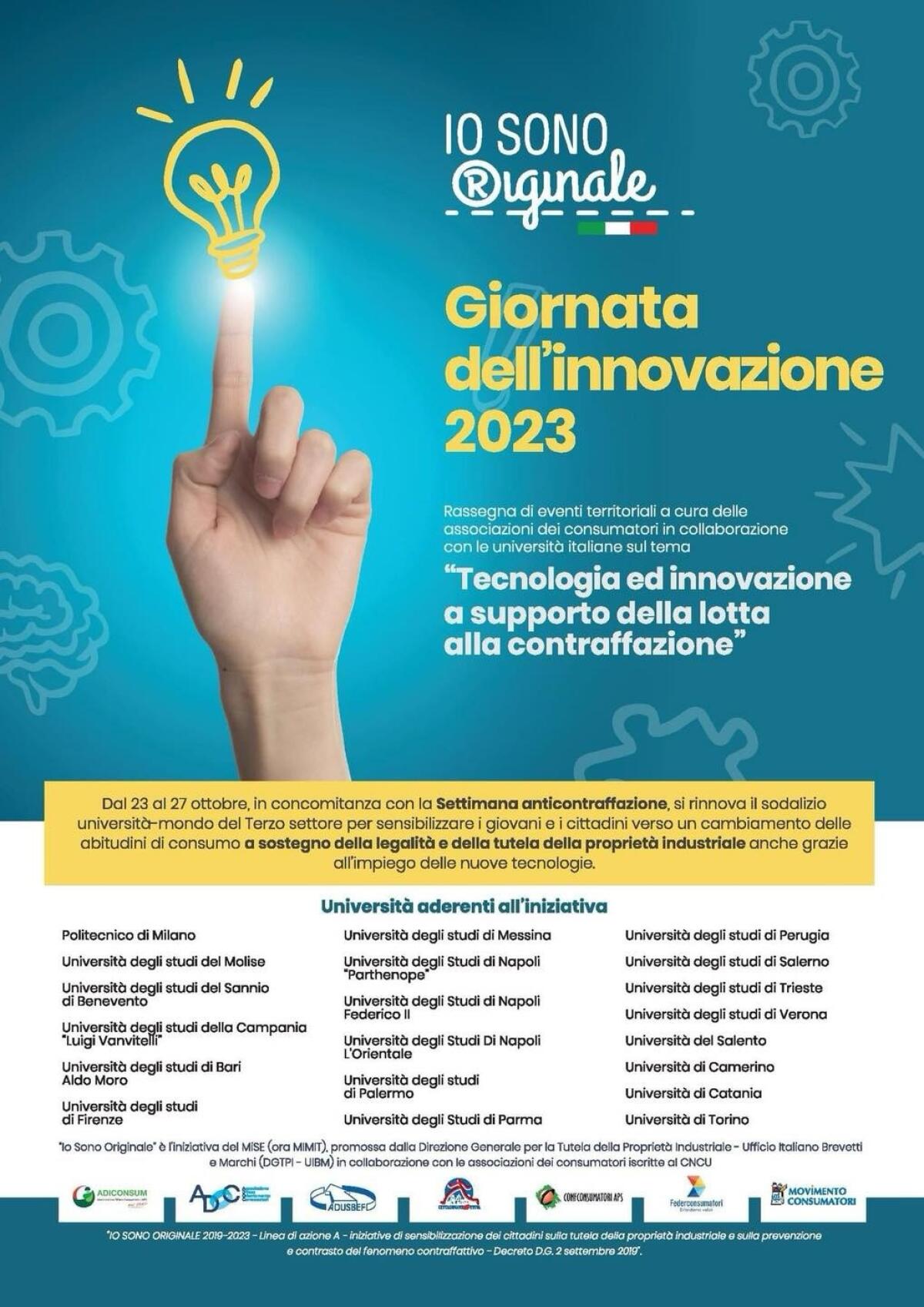 Settimana Anti-Contraffazione ADOC Napoli e Campania presente nelle Università -