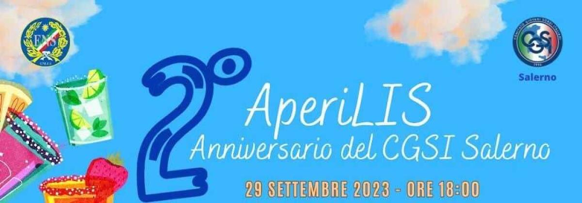 ApiriLIS, un aperitivo in LIS, la lingua dei segni per festeggiare il secondo anniversario del Comitato Giovani Sordi Italiani -