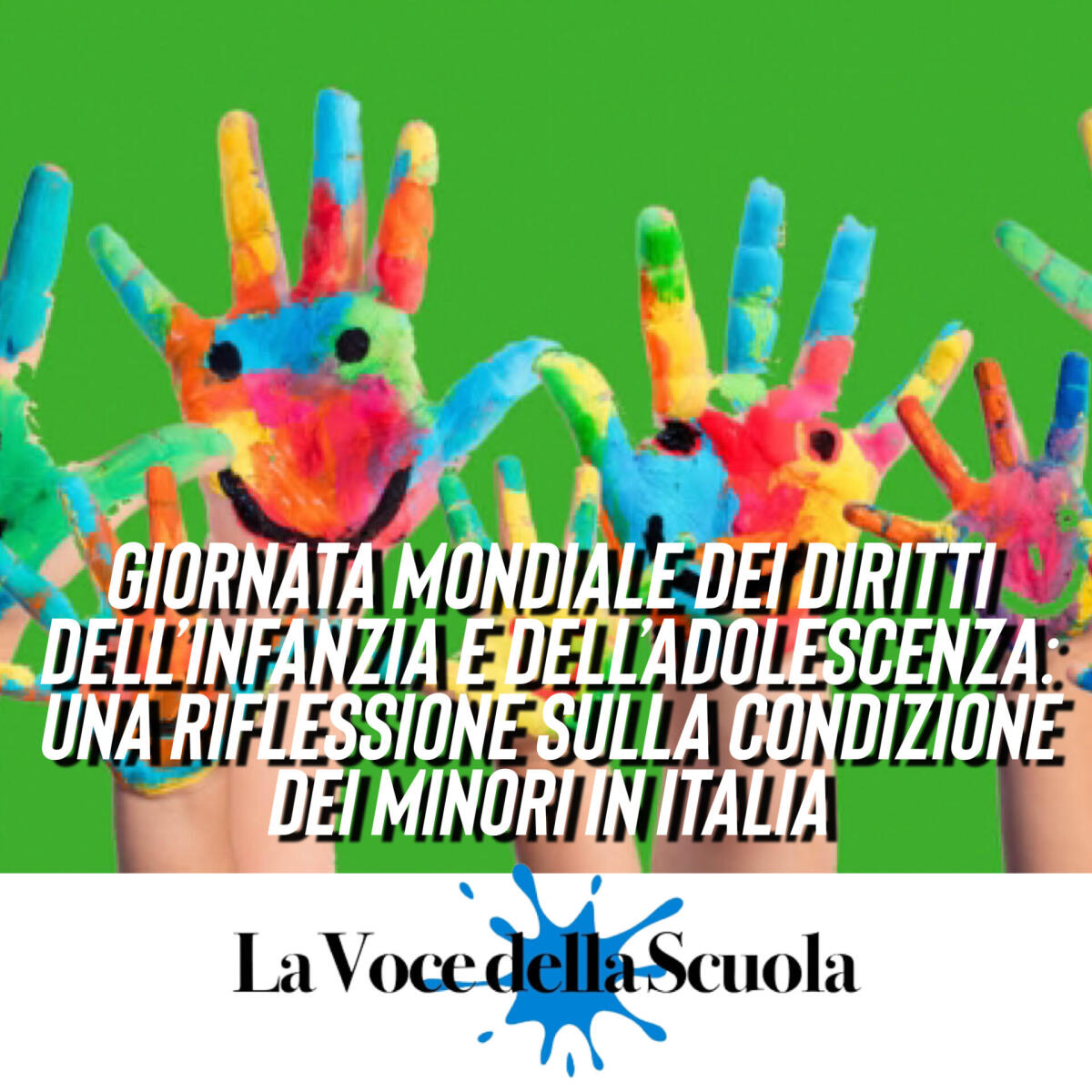 Giornata mondiale dei diritti dell’infanzia e dell’adolescenza: una riflessione sulla condizione dei minori in Italia -