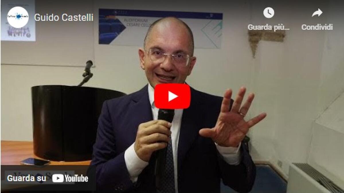 La festa della scuola - intervista a Guido Castelli -