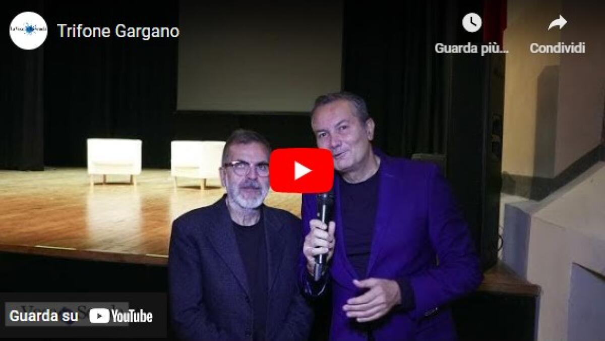 La festa della scuola - intervista a Trifone Gargano - 