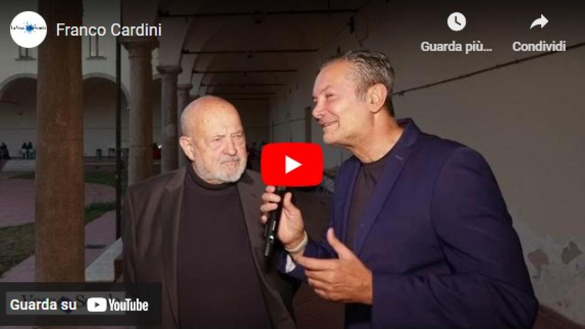 La festa della scuola - intervista a Franco Cardini -