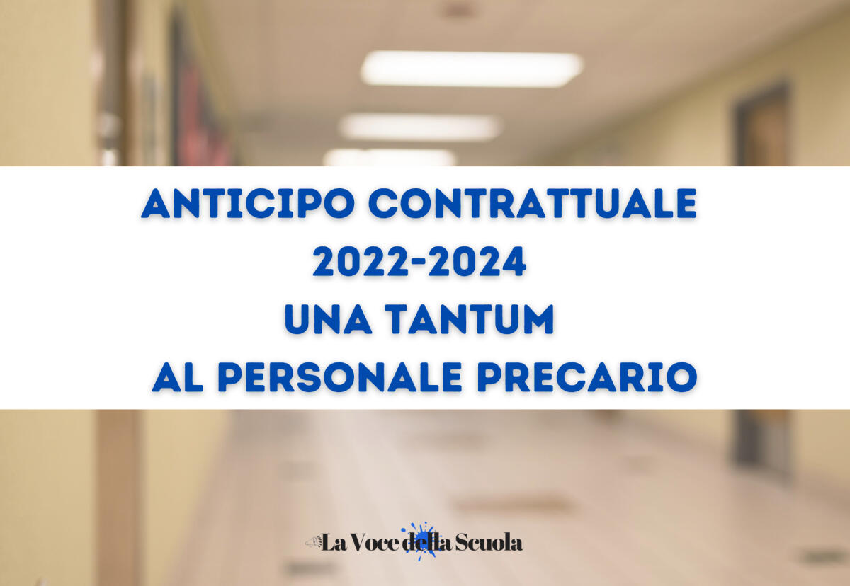 Anticipo contrattuale 2022-2024 una tantum al personale precario, l'azione legale del sindacato Anief. Pacifico: "lottiamo sempre per i diritti dei lavoratori della scuola" -