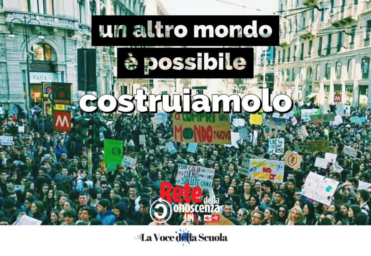 Nessun muro al nostro futuro. La Rete della Conoscenza e i giovani in piazza per lo sciopero internazionale studentesco insieme ai lavoratori, per costruire un futuro libero da precarietà e sfruttamento -