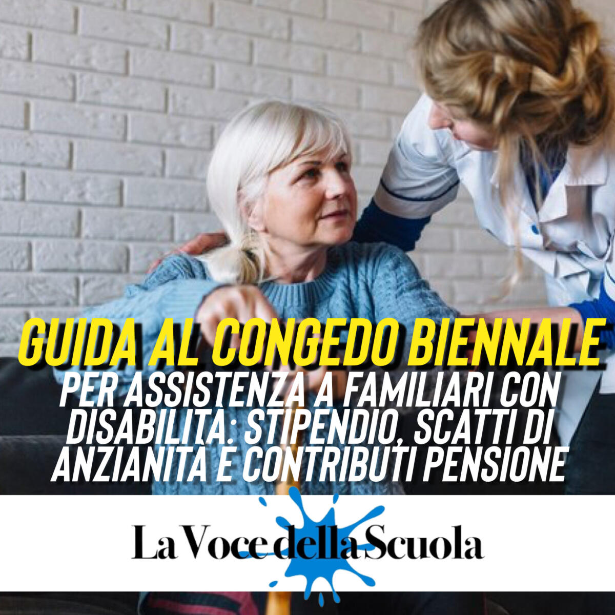 Congedo Biennale retribuito legge 104/92: chi ne ha diritto, come richiederlo, stipendio, scatti di anzianità e contributi pensione -