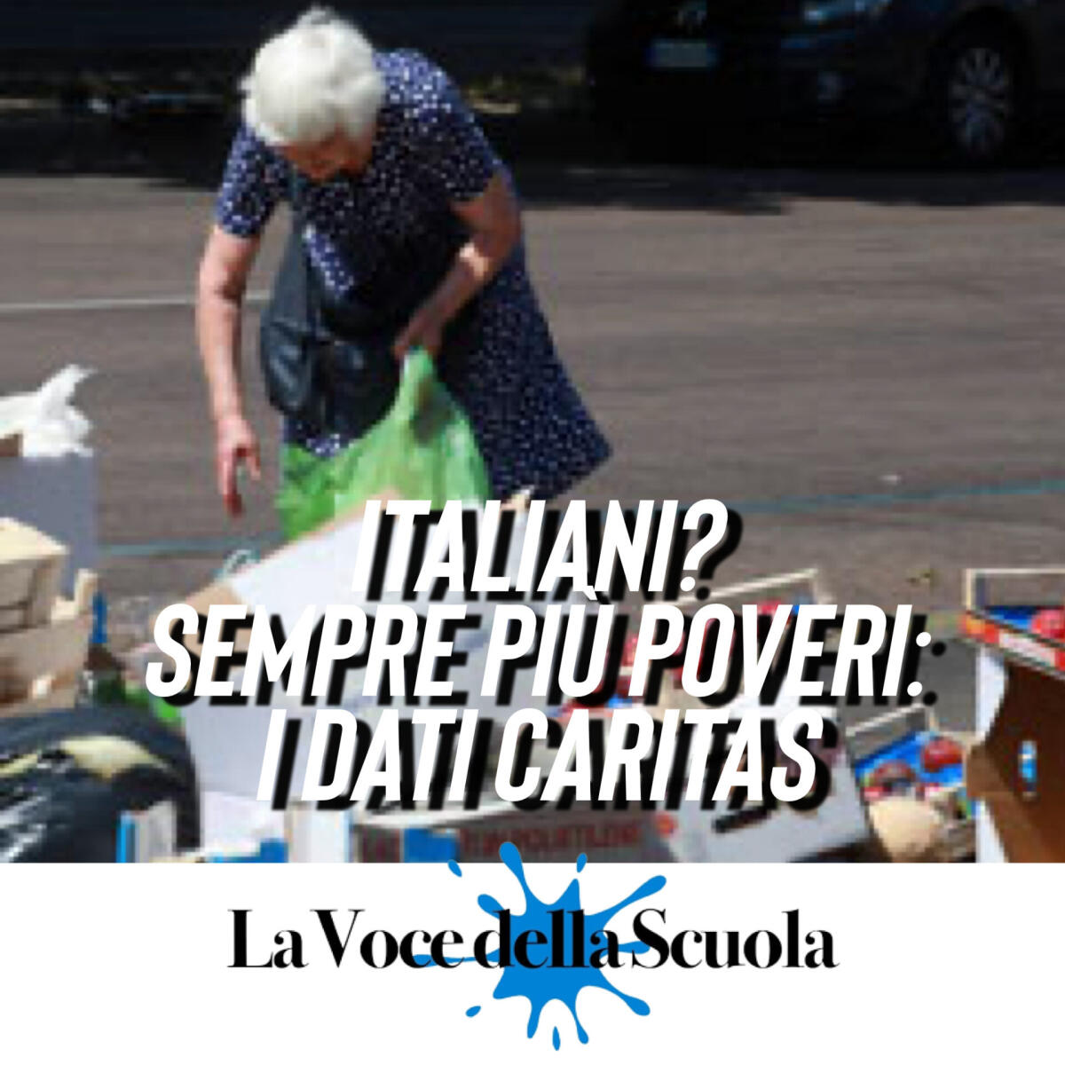 Italiani? Sempre più poveri: i dati Caritas -