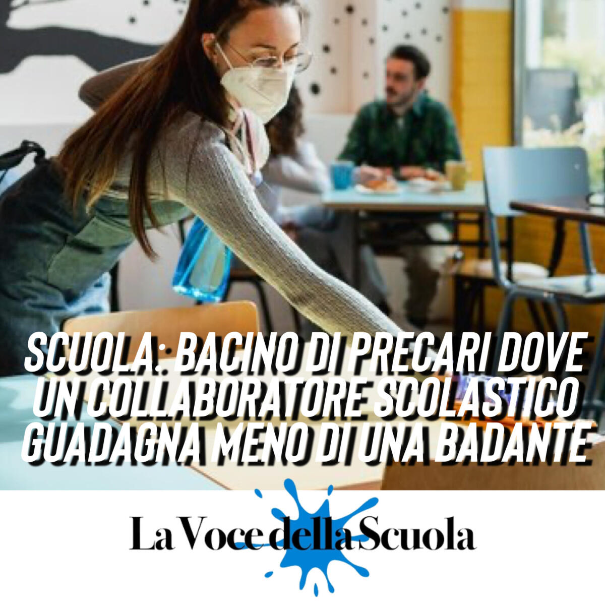 Inps: scuola bacino di precari dove un collaboratore scolastico guadagna meno di una badante - 