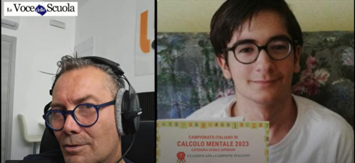 Intervista al giovane Samuel Tripoli, quattordicenne barese, campione di calcolo mentale -