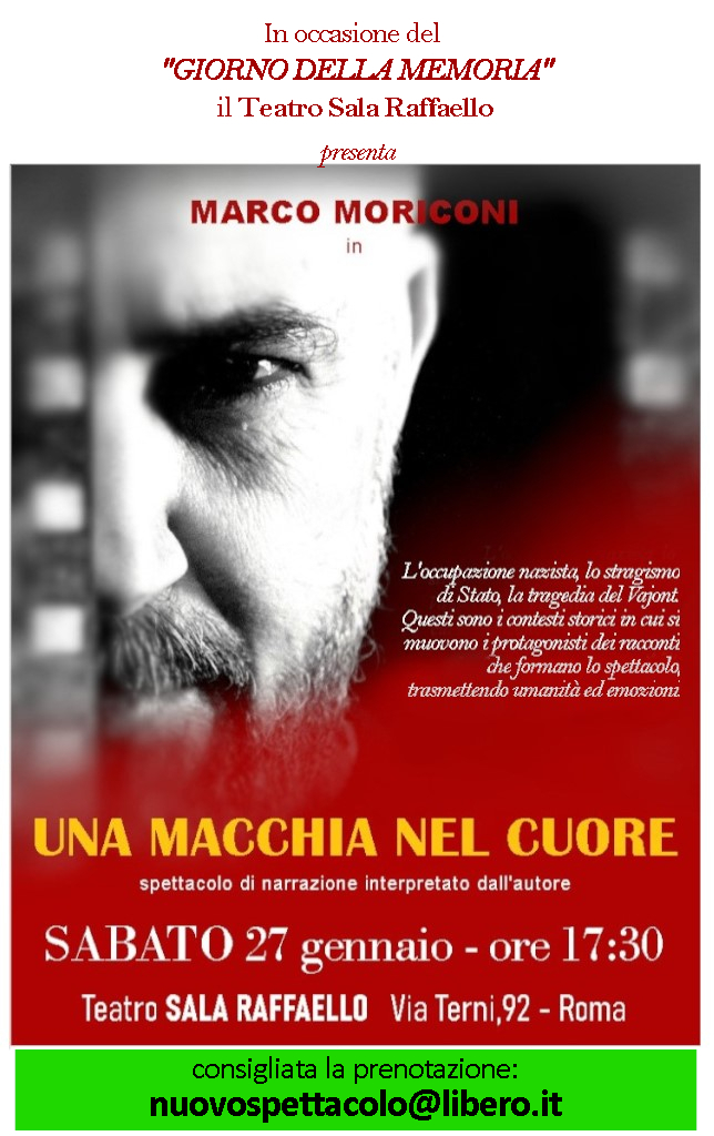 Una macchia nel cuore, di Marco Moriconi