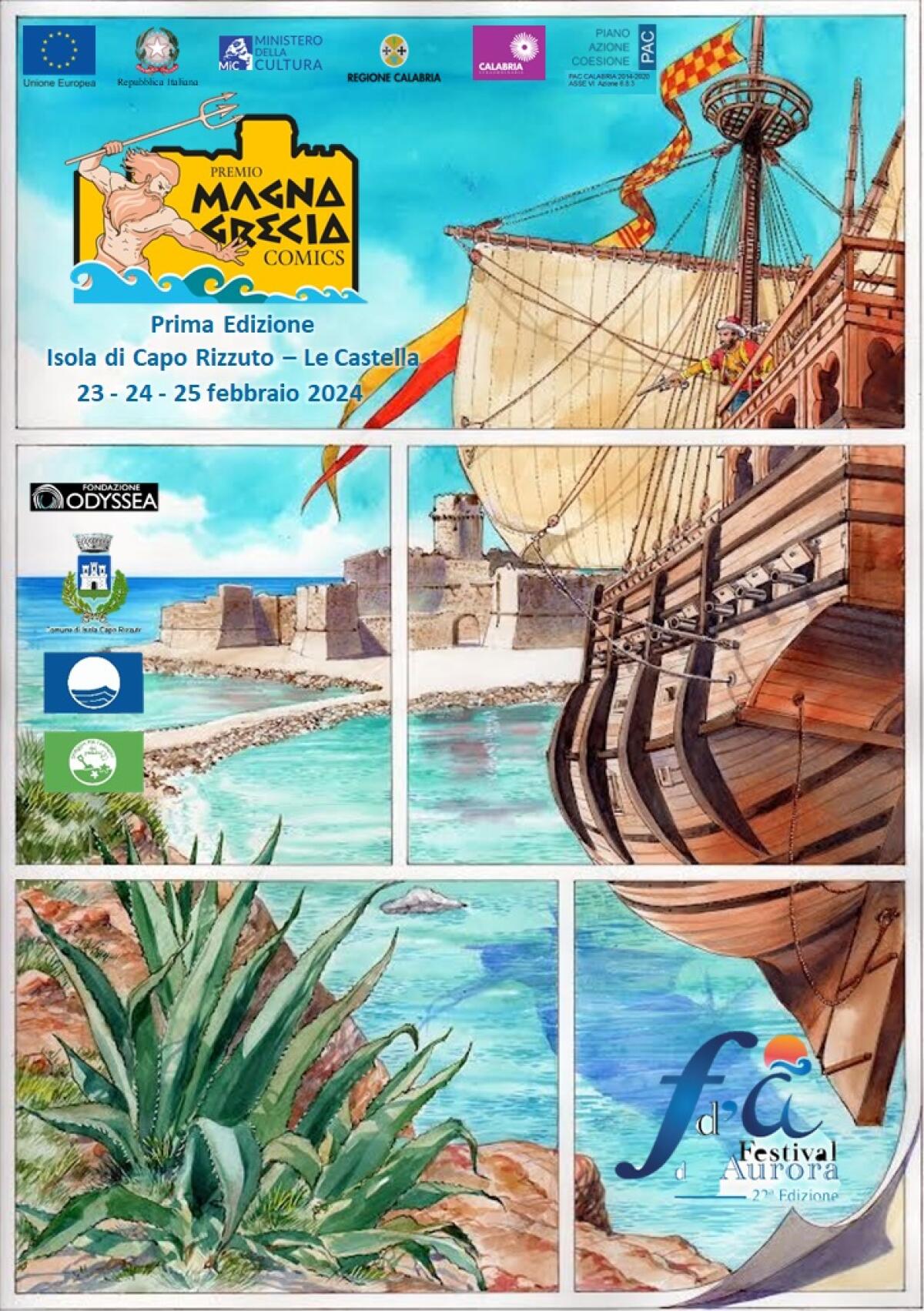 Ringraziamenti Magna Grecia Comics 2024 -