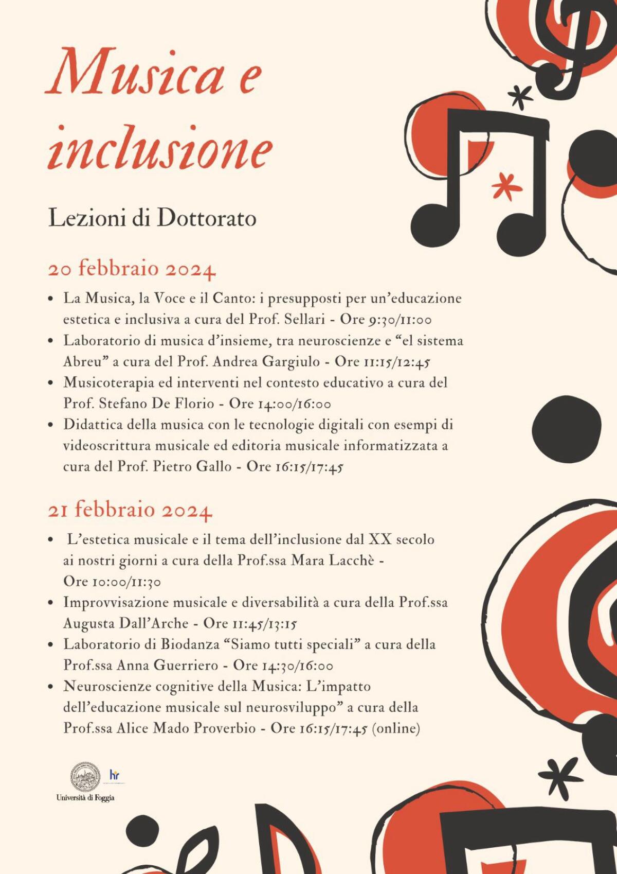 Tutti a lezione di musica all’Unifg, per una didattica inclusiva -