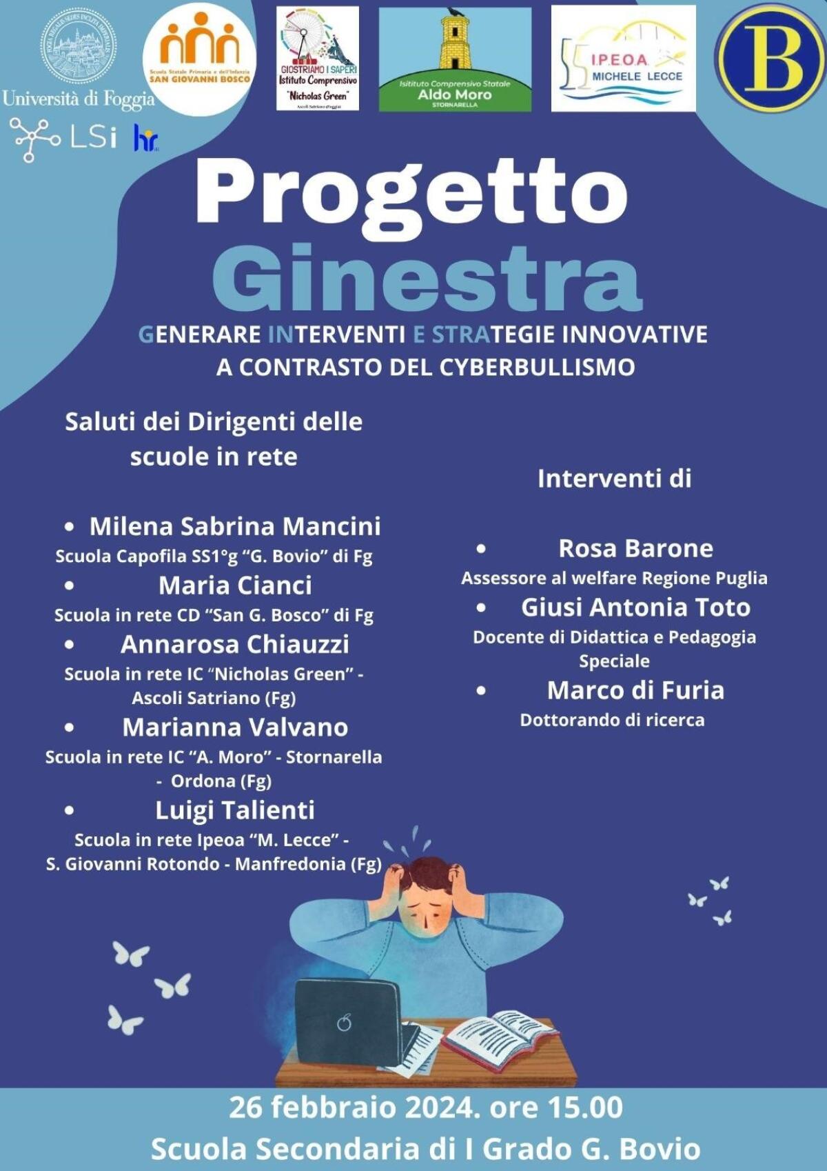 Una ricerca per contrastare il cyberbullismo: le ultime iniziative del centro di ricerca LSi dell’Unifg -