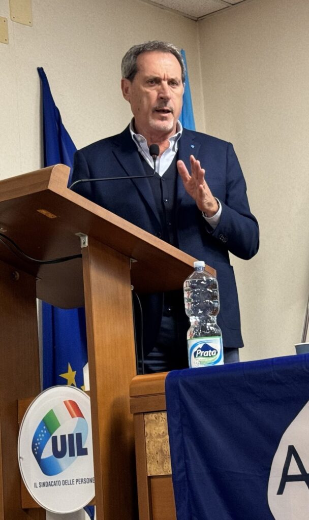 Gigi Simeone Segretario generale UIL Avellino e Benevento