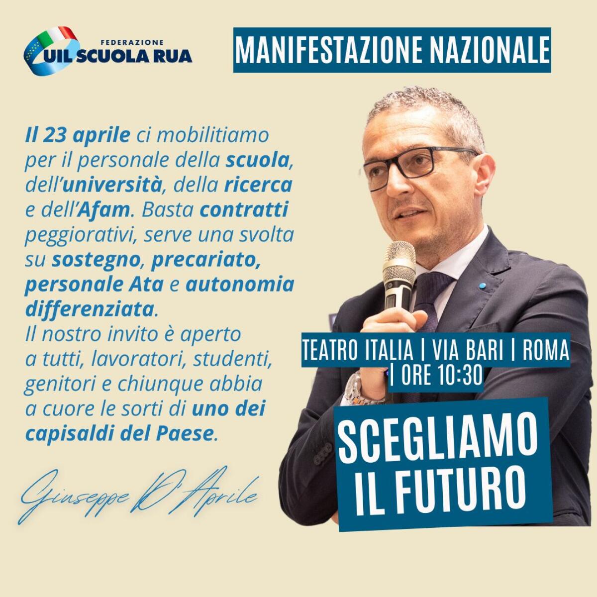 6 mila Collaboratori Scolastici licenziati tra 5 giorni, D’Aprile (UIL Scuola) “inaccettabile” -