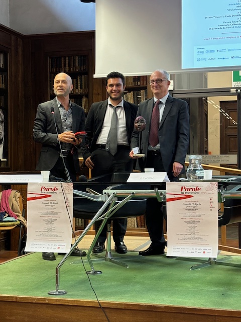 Premio visioni 2024 al Presidente dell’Accademia della Crusca Paolo d’Amico