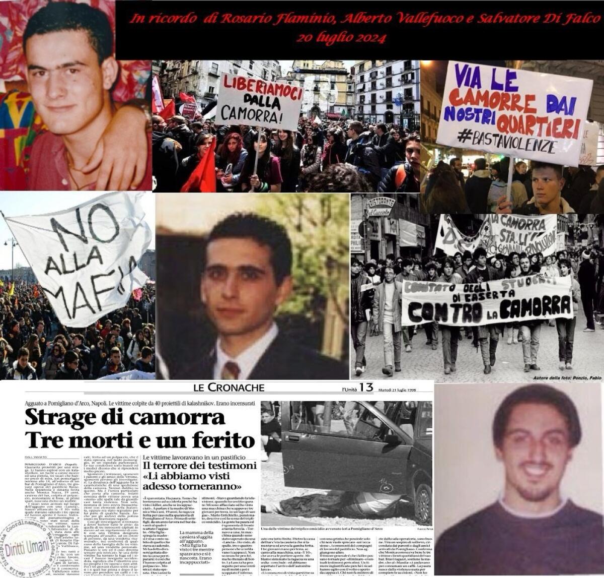 Pomigliano d’Arco, 1998: Il ricordo delle vittime innocenti della Camorra rivive grazie a una giovane studentessa -
